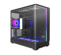 Case, MONTECH, micro ATX/Mini-ITX, Black, Midi Tower, PC, KING 15 PRO, KING15PRO(B)