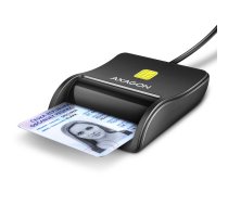 CARD READER FLAT SMARTCARD/USB2.0 1.3M CRE-SM3N AXAGON