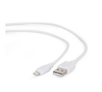 CABLE LIGHTNING TO USB2 1M/CC-USB2-AMLM-W-1M GEMBIRD