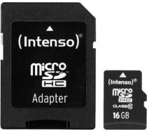 MEMORY MICRO SDHC 16GB C10/W/ADAPTER 3413470 INTENSO