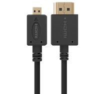 CABLE HDMI-MICRO HDMI 3M V.2.0/BLK CC-HDMID-10 GEMBIRD