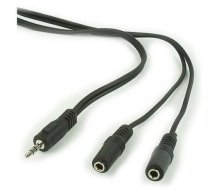 CABLE AUDIO SPLITTER 3.5MM/5M BLACK CCA-415 GEMBIRD