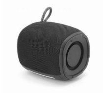 Portable Speaker, GEMBIRD, Black, Portable/Wireless, 1xUSB-C, Bluetooth, SPK-BT-LED-03-BK