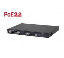 Switch, DAHUA, Type L2, Desktop/pedestal, 90 Watts, PFS4218-16ET-240-V3