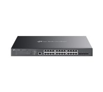 Switch, TP-LINK, Omada, SG3428XPP-M2, Desktop/pedestal, Rack, 24x2.5GbE, 4xSFP+, 1xConsole, 1, PoE+ ports 16, 500 Watts, SG3428XPP-M2