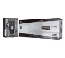 Power Supply, SEASONIC, PRIME TX ATX 3.0, 1600 Watts, Efficiency 80 PLUS TITANIUM, MTBF 100000 hours, PRIME-TX-1600-ATX30