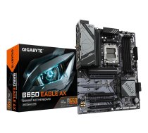 Mainboard, GIGABYTE, AMD B650, Socket AM5, ATX, RAM DDR5-SDRAM, 4xSlots, Wi-Fi Yes, Bluetooth Yes, 3xNumber of M.2 (M) slots, GIGABYTE B650 EAGLE AX, B650EAGLEAX1.2