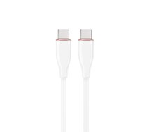 CABLE USB-C 1.5M PREMIUM WHITE/CC-USB2S-CMCM-1.5M-W GEMBIRD