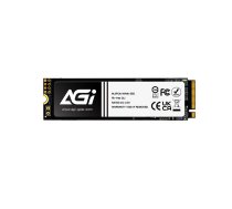 SSD, AGI, 300xTBW rating, MTBF 1600000 h, Read speed 3000 MB/s, Write speed 1400 MB/s, NVMe Yes, PCI Express 3.0, M.2, 512 GB, AGI512GIMAI298-CB