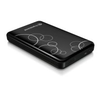 External HDD, TRANSCEND, StoreJet, 1TB, USB 3.0, Colour Black, TS1TSJ25A3K