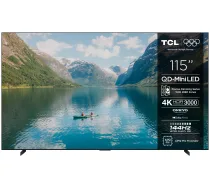 TV Set, TCL, 115 , 4K Ultra HD, 3840 x 2160 pixels, Flat, 16:9, QD-Mini LED, 115C7K