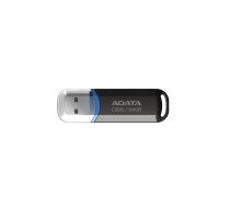 MEMORY DRIVE FLASH USB2 64GB/BLACK AC906-64G-RBK A-DATA