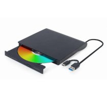 DVD RW USB3/USB-C 8X EXT RTL/BLACK DVD-USB-03 GEMBIRD