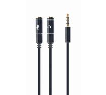 CABLE AUDIO 3.5MM 4-PIN TO/3.5MM S+MIC CCA-417M GEMBIRD