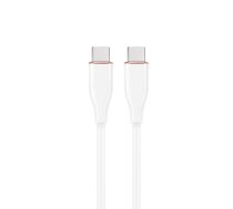 CABLE USB-C 1.5M PREMIUM WHITE/CC-USB2S-CMCM-1.5M-W GEMBIRD