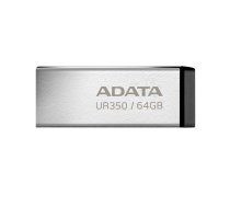 MEMORY DRIVE FLASH USB3.2 64GB/BLACK UR350-64G-RSR/BK ADATA