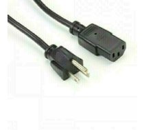 BLACKBOX NORTH AMERICAN PC/MONITOR POWER CORD, NEMA 5-15P TO IEC-60320-C13 - NORTH AMERICA/C13, 2M