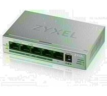 ZYXEL GS1005-HP, 5 PORT GIGABIT POE+ UNMANAGED DESKTOP SWITCH, 4 X POE, 60 WATT (5Y WARRANTY)