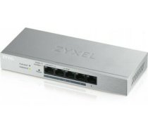 ZYXEL GS1200-5HP, 5 PORT GIGABIT POE+ WEBMANAGED DESKTOP SWITCH, 4X POE, 60 WATT (5Y WARRANTY)
