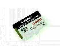 KINGSTON 64GB MICROSDXC ENDURANCE 95R/30W C10 A1 UHS-I CARD ONLY