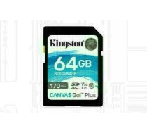 KINGSTON 64GB CANVAS GO PLUS SD