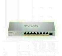 ZYXEL XMG-108 8 PORTS 2,5G + 1 SFP+, 8 PORTS 100W TOTAL POE++ DESKTOP MULTIGIG UNMANAGED SWITCH