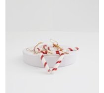 Dekors Ziemassvētku kociņa, 6gab.,7cm.