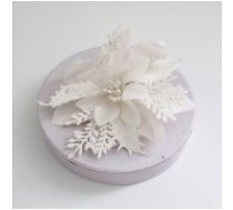 Dekors Ziemassvētku zieds 1gab.,14cm.
