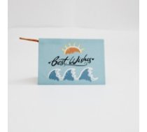 Apsveikuma kartīte “Best Wishes”, 6,5 × 9 cm, 1 gab.