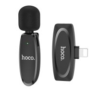 HOCO wireless lavalier microphone Lightning L15 black ()