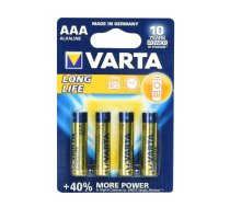 VARTA alkaline battery R3 (AAA) Longlife 4 pcs ()