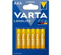 VARTA alkaline battery R3 (AAA) Longlife 6 pcs ()