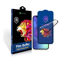 Bestsuit Flex-Buffer Hybrid Glass 5D with antibacterial Biomaster coating for  Apple iPhone 12 mini BLACK ()