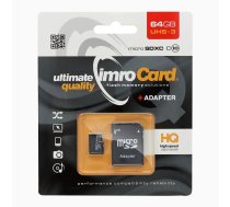 IMRO memory card microSD 64GB 100MB/s class 10 UHS 3 with adapter SD ()