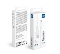 Blue Star USB A to USB C Cable, 2A, 12W, 1 m, PJ-DG4-A, white ()