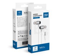 Wire earbuds Jack 3.5 mm Blue Star M09 1.2 m white ()