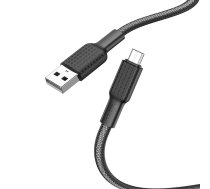 USB A to Micro USB Hoco 2.4A 1 m X69 black white ()