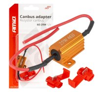 LED Canbus releja rezistors 6Ω 25W AMIO-04092