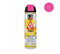 Ceļu marķēšanas fluorescējoša krāsa aerosolā rozā 500ml PintyPlus