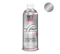 Sudraba grunts krāsa aerosolā ar cinku TECH PintyPlus 400ml.