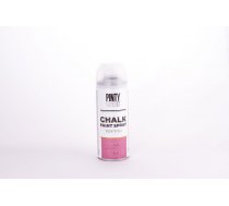 Ūdens bāzes krīta krāsa aerosolā Pink Petals PintyPlus CHALK 400ml