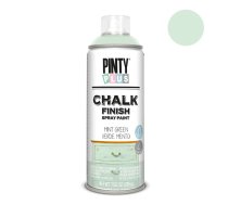 Ūdens bāzes krīta krāsa aerosolā Mint Green PintyPlus CHALK 400ml