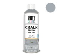 Ūdens bāzes krīta krāsa aerosolā Ash Grey PintyPlus CHALK  400ml