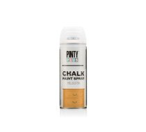 Ūdens bāzes krīta krāsa aerosolā Yellow Peach PintyPlus CHALK 400ml