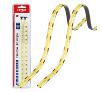 Elastīgas auto salona LED lentas baltā krāsā 2x30cm 12V AMIO-04569