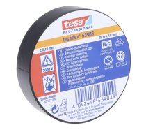 Izolācijas lente Tesa PVC 19mmx33m