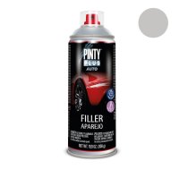 Pelēka pildošā šķidrā špaktele aerosolā TECH PintyPlus 400ml