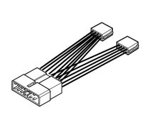 Automašīnas radio ISO pāreja ar vadiem 15 cm.