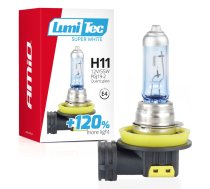 Halogen bulb H11 12V 55W LumiTec Super White +120%