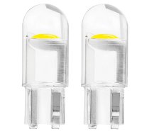 LED STANDARD T10 W5W COB HPC 12V Clear white